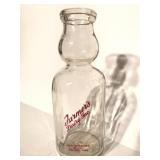 Farmers Dairy Milk Bottle Martinsburg WV MINT!