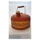 Vintage McCulloch Gas Can