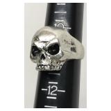 Skull Ring Size 10.5