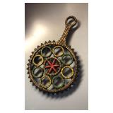 Vintage WILTON Trivet w/Handle Cast Iron