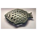 Vintage Cast Iron Fish Trivet/Planter Stand Japan