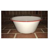 Antique Enamel Wash Bowl