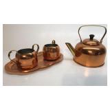 Coppercraft Guild Copper Tea Set 4pc.