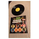 VINYL Record Famous Country Hits Vol 4