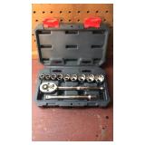 CRESCENT 11pc Socket/ Ratchet Set 3/8in  CRW-6
