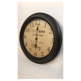 12in Wall Clock Count Your Blessings