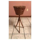 Basket Plant Stand