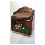 Vintage Wooden Recipe Box