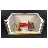 Farmall Cub with Snow Blade and Chains 1/16