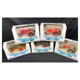 (5) Vintage Vehicles Tractors 1/64
