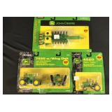 (2) John Deere Tractors & Split Row Planter  1/64