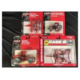 Case IH (2) Tractors, Ripper and Plow  1/64
