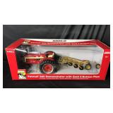 Farmall 560 Demonstrator with Gold Plow 1/16