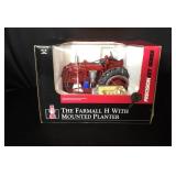 Farmall H Tractor w/ Mounted Planter  1/16