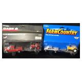 (2) Pick-up with Tractor and Trailer 1/64