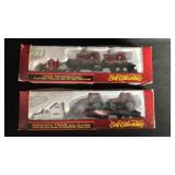 (2) Ertl Collectibles 1/87th CaseIH