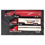 3 Semis 1/64 Scale