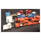 (3) Semis with Tractors 1/64 Scale