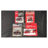 (4) Case IH Tractors 1/64 Scale