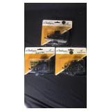 (3) Challenger Cat Scale models