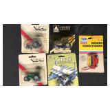 3 Tractors and 2 Implements 1/64 Scale