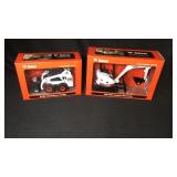 (2) Bobcat Compact Excavator, Skid-steer Loader