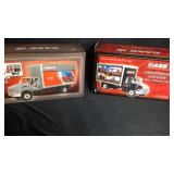 (2) Case IH, Delivery Van 1/34th, Anniversary