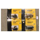 (4) Caterpillar ERTL 1/64