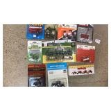 (10) Tractors & Implements 1/64