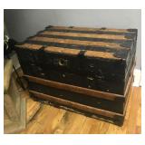 Antique Steamer Trunk Made By Luce & Fussell Antique Steamer Trunk Made By Luce & Fussell