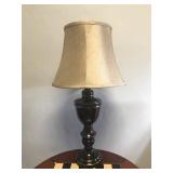 (2) Porcelain Lamps 32' Tall (2) Porcelain Lamps 32' Tall