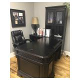 Dark Mahogany Style Office Suite