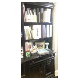 Dark Mahogany Style Bookcase (pictured)