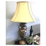 31' Ornate Lamp with Shade 31' Ornate Lamp with Shade