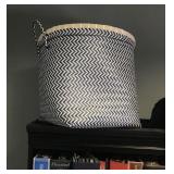 (2) Large Contemporary Baskets (2) Large Contemporary Baskets