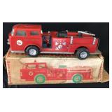 Texaco Toy Fire Engine with Box