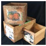 Wooden Apple Boxes (3)