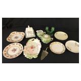 Antique Porcelain Cream & Sugar Antique Porcelain Cream & Sugar