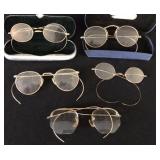 Antique Glasses (5) Pair Antique Glasses (5) Pair