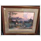 Cottage by the Chapel - Signed Curtis Print