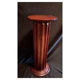 Cherry Pedestal; 30 inches tall