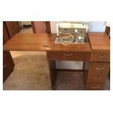 Pfaff Sewing Machine with Cabinet