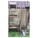 Assortment Of Yard Tools Assortment Of Yard Tools