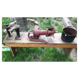 Iron Pump and Pot Iron Pump and Pot