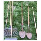 Shovels, Rakes, Hoe, Saws Shovels, Rakes, Hoe, Saws