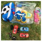 Toys; Remote Control Cars, Backpack, Roller Skates