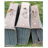 (3) Hartman Suitcases; excellent condition (3) Hartman Suitcases; excellent condition