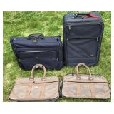 4 Luggage Bags; clean 4 Luggage Bags; clean