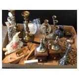Coffee Grinder Salt & Pepper, Brass, Coffee Grinder Salt & Pepper, Brass,