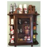 Salt & Pepper Collection and Shelf Salt & Pepper Collection and Shelf